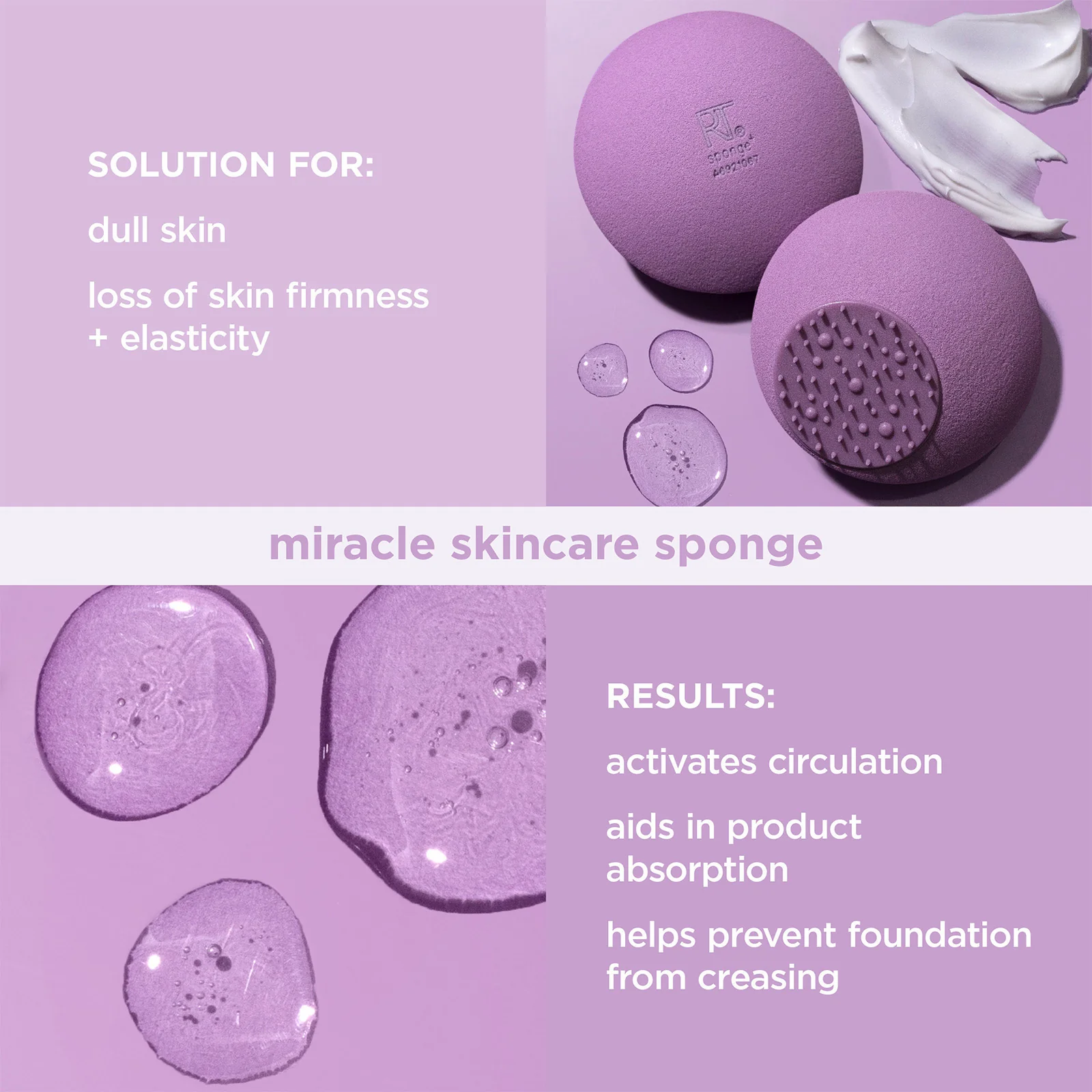 Real Techniques Sponge+ Miracle Skincare Sponge - Image 7