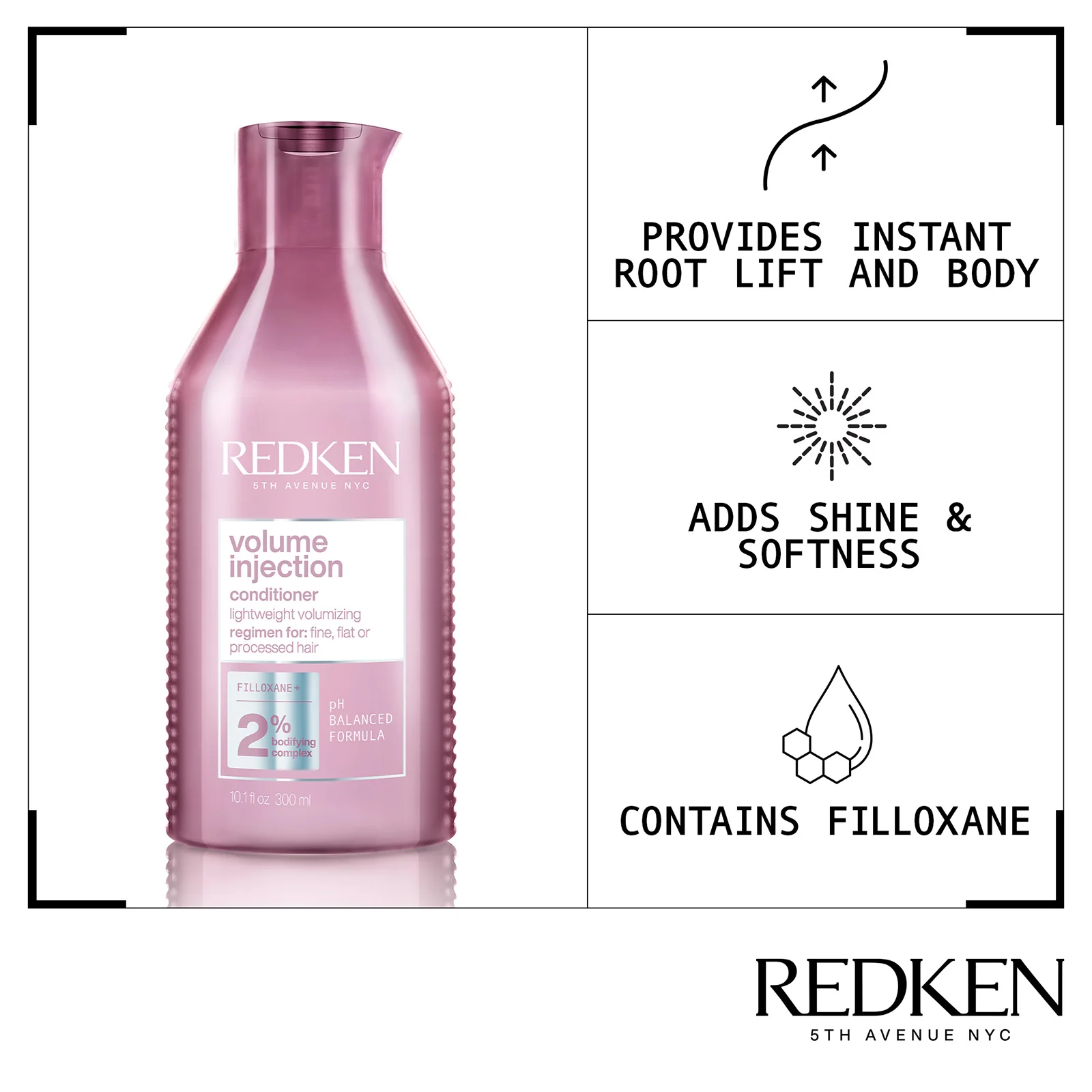 Redken Volume Injection Shampoo and Conditioner Duo - Image 3