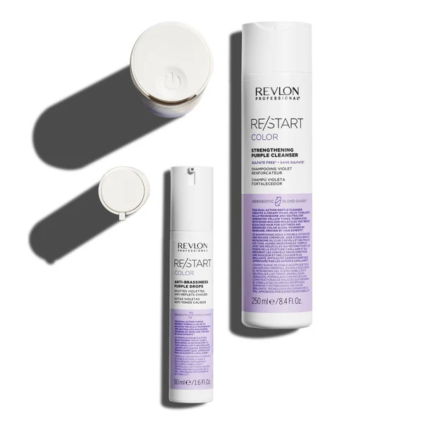Revlon Professional RE/START Color Strengthening Purple Cleanser 250ml - Image 3