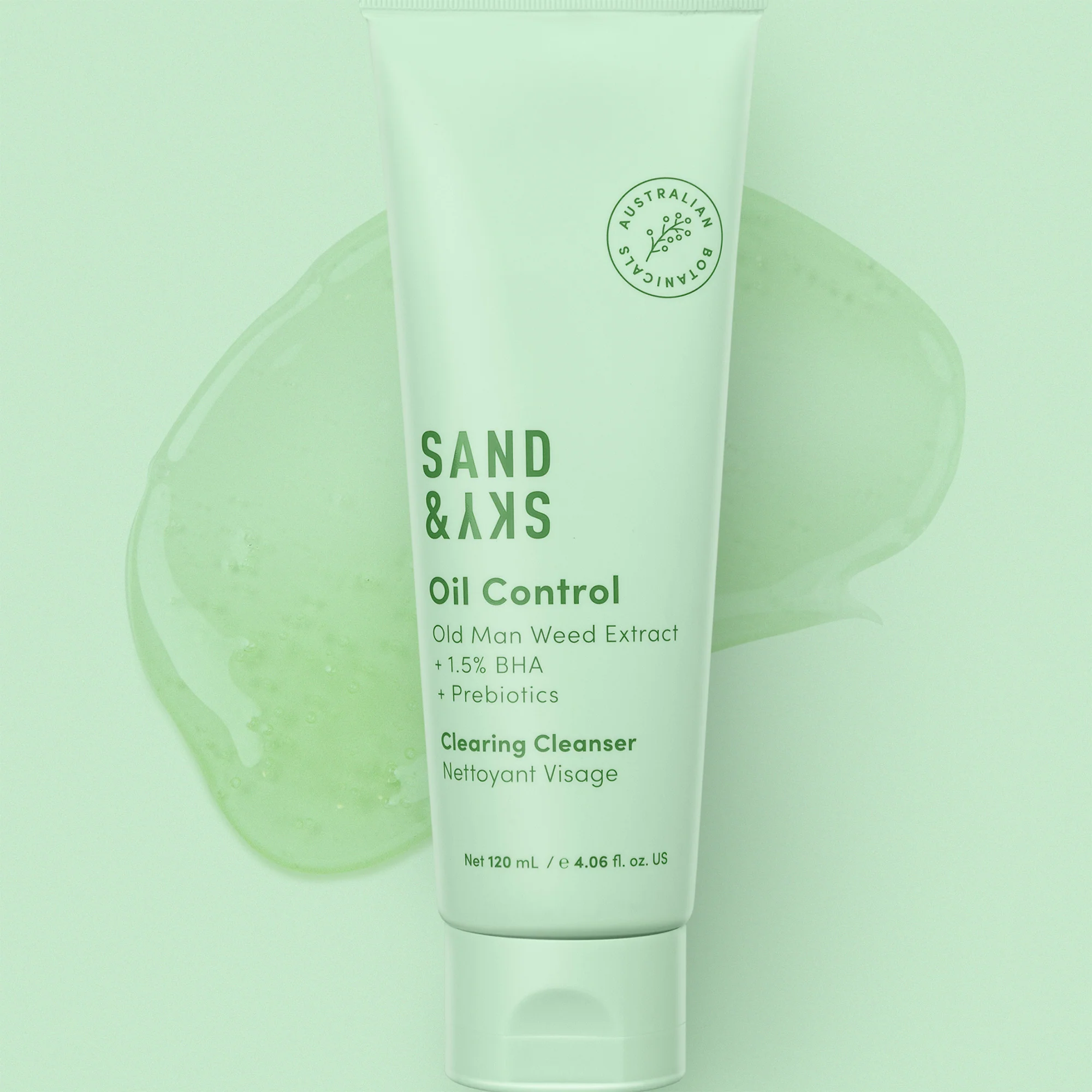 Sand & Sky Oil Control Clearing Cleanser 120ml - Image 4