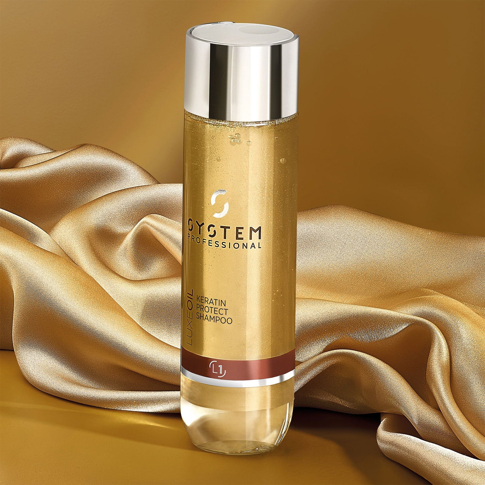 System Professional LuxeOil Keratin Protect Shampoo 250ml - Image 2