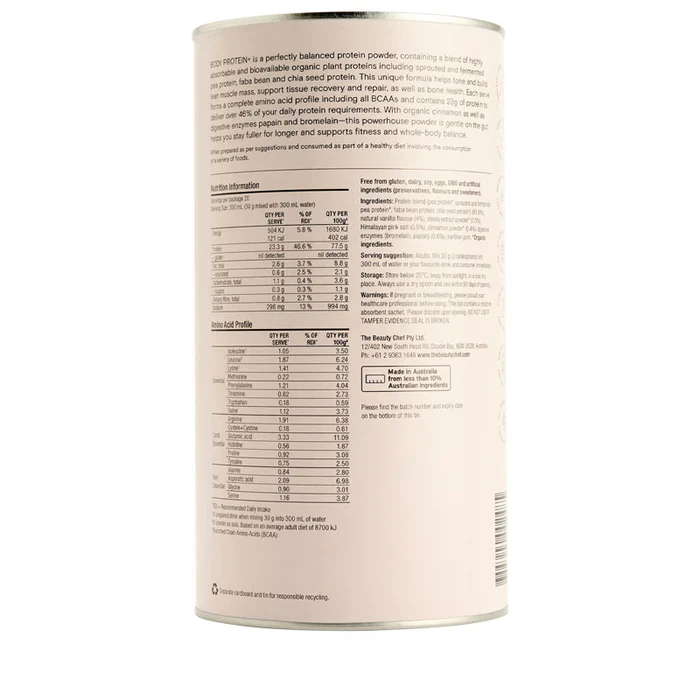 The Beauty Chef Body Protein+ Vanilla 600g - Image 2