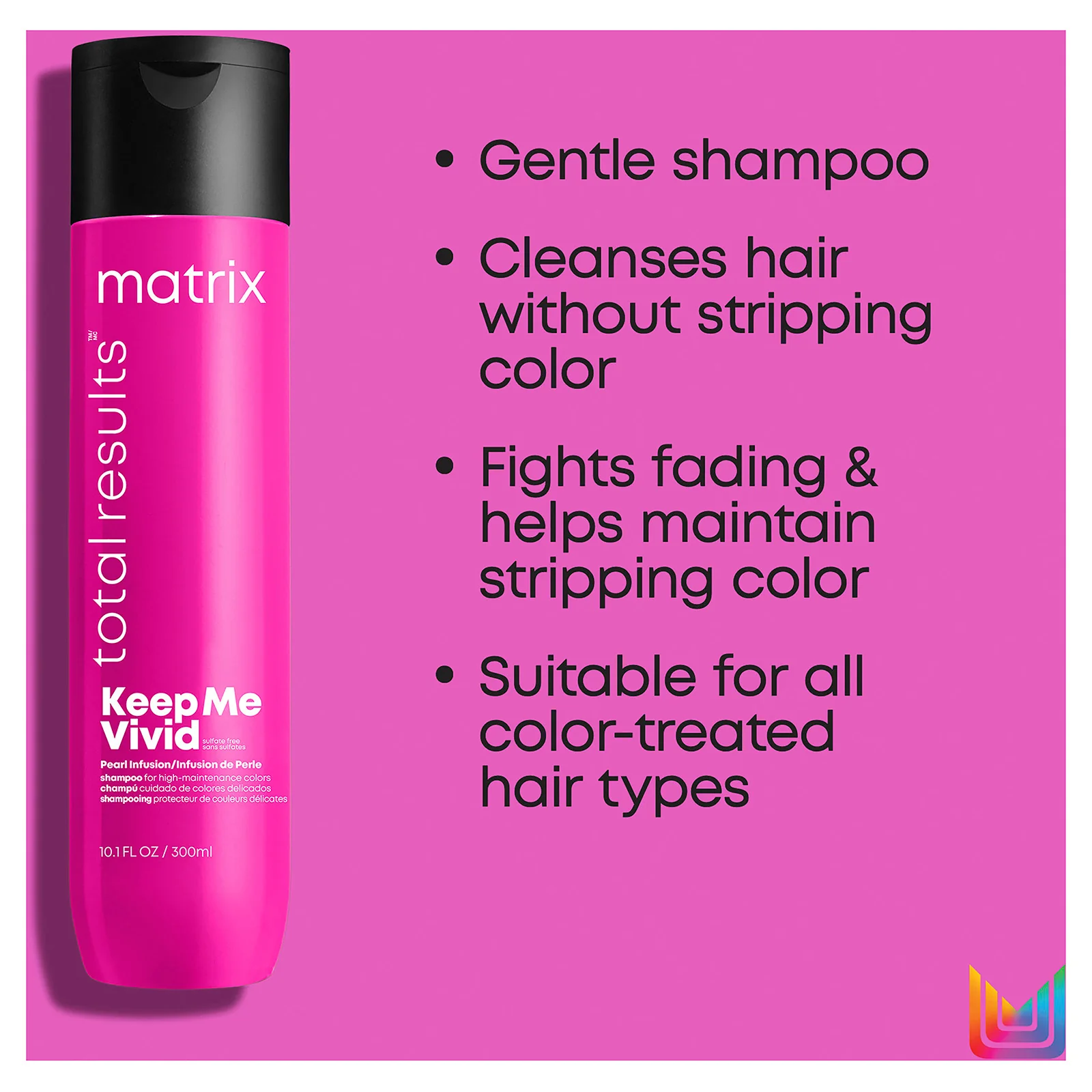 TOTAL RESULTS KEEP ME VIVID SHAMPOO 300ML - Image 3