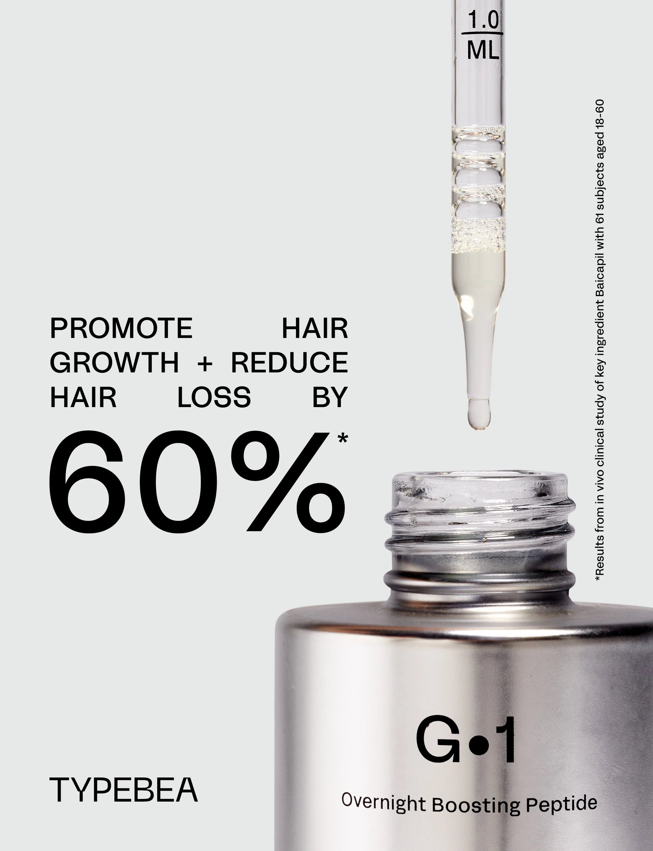 TYPEBEA G1 Overnight Boosting Peptide Serum 10ml - Image 2