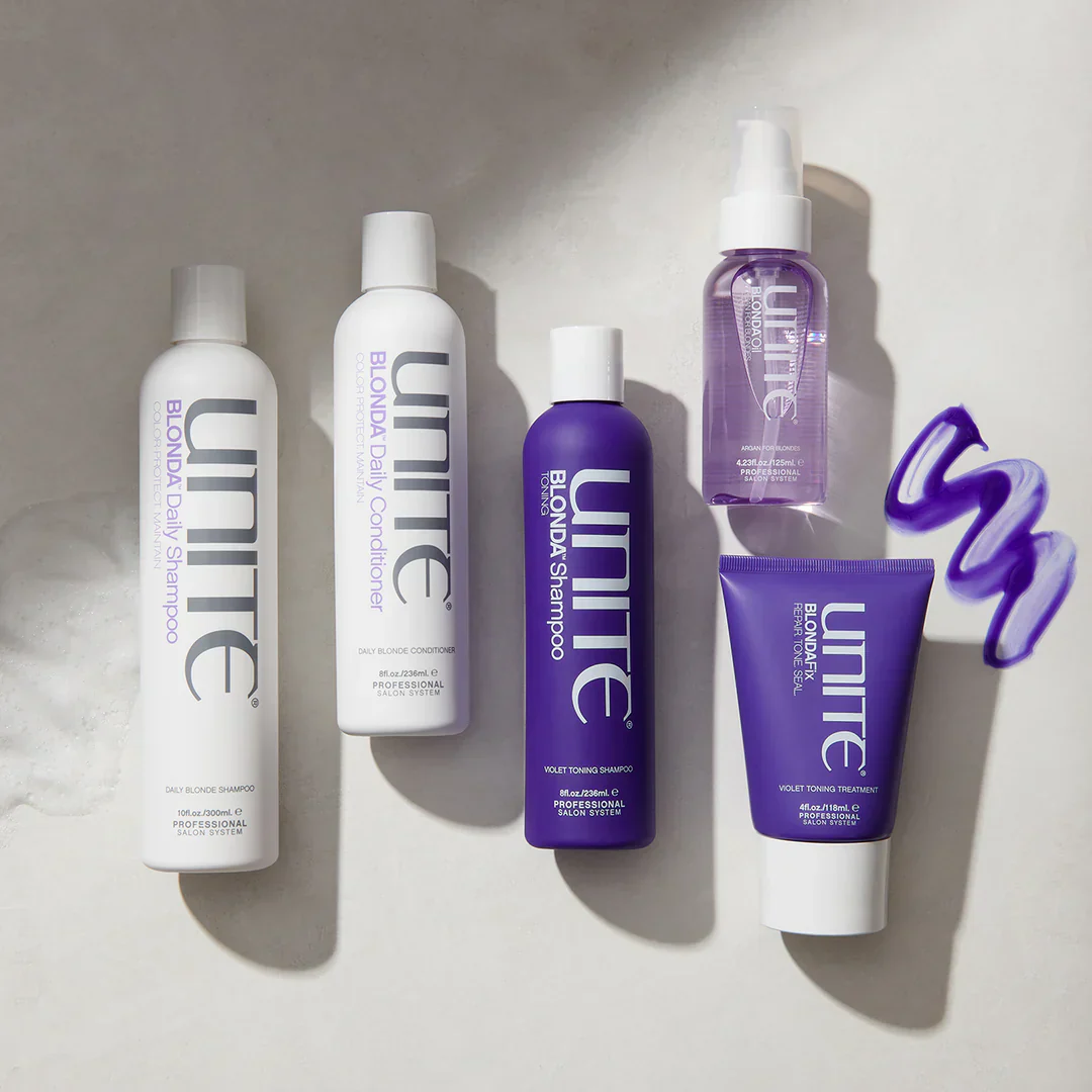 Unite Blonda Toning Shampoo 236ml - Image 2