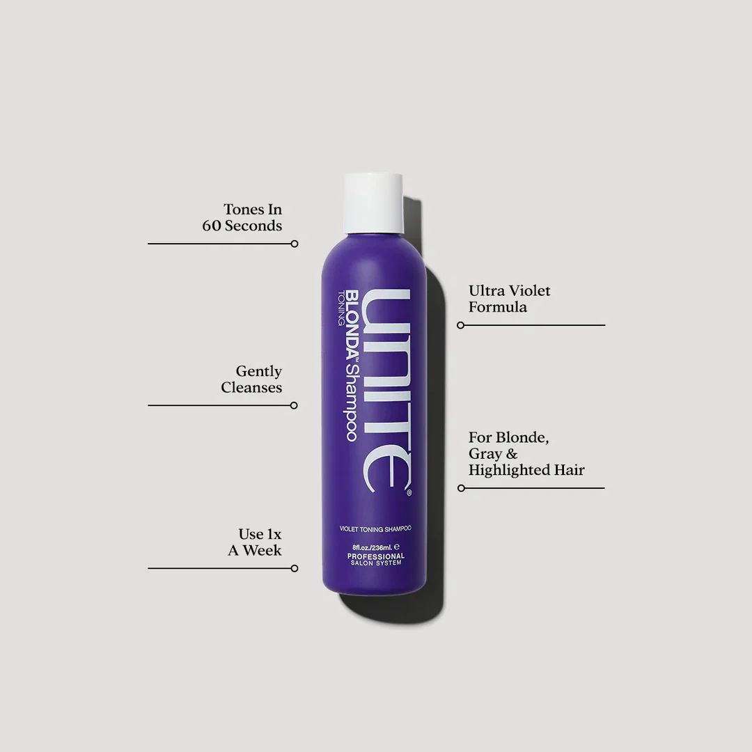 Unite Blonda Toning Shampoo 236ml - Image 5