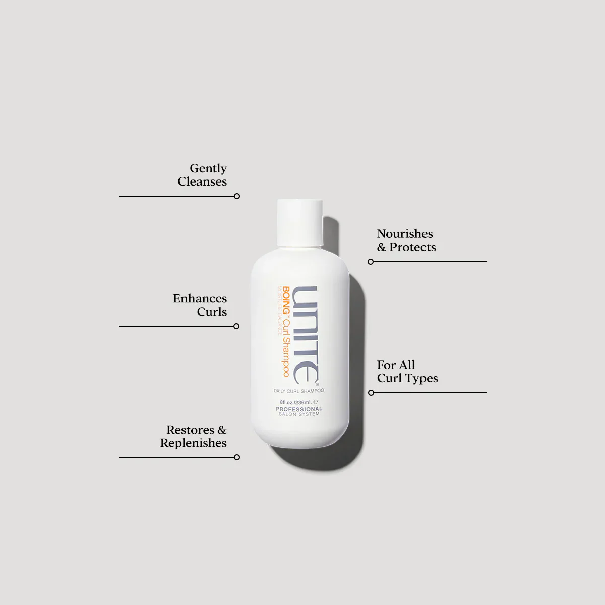 Unite Boing Curl Shampoo 236ml - Image 2