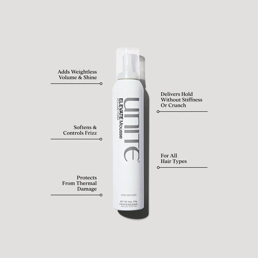 Unite Elevate Mousse Volume Foam 170g - Image 2