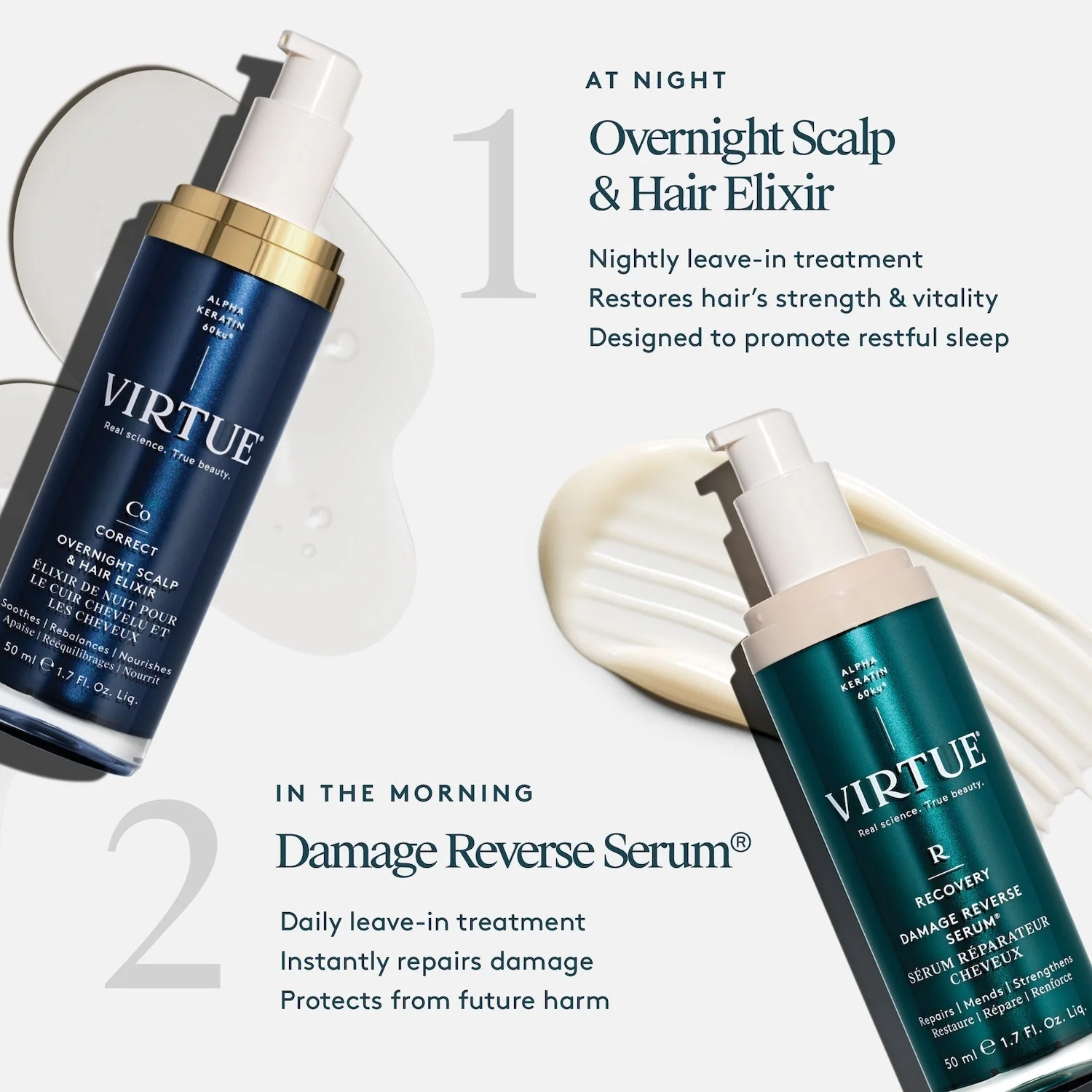 Virtue Overnight Scalp and Hair Elixir 50ml - Image 9