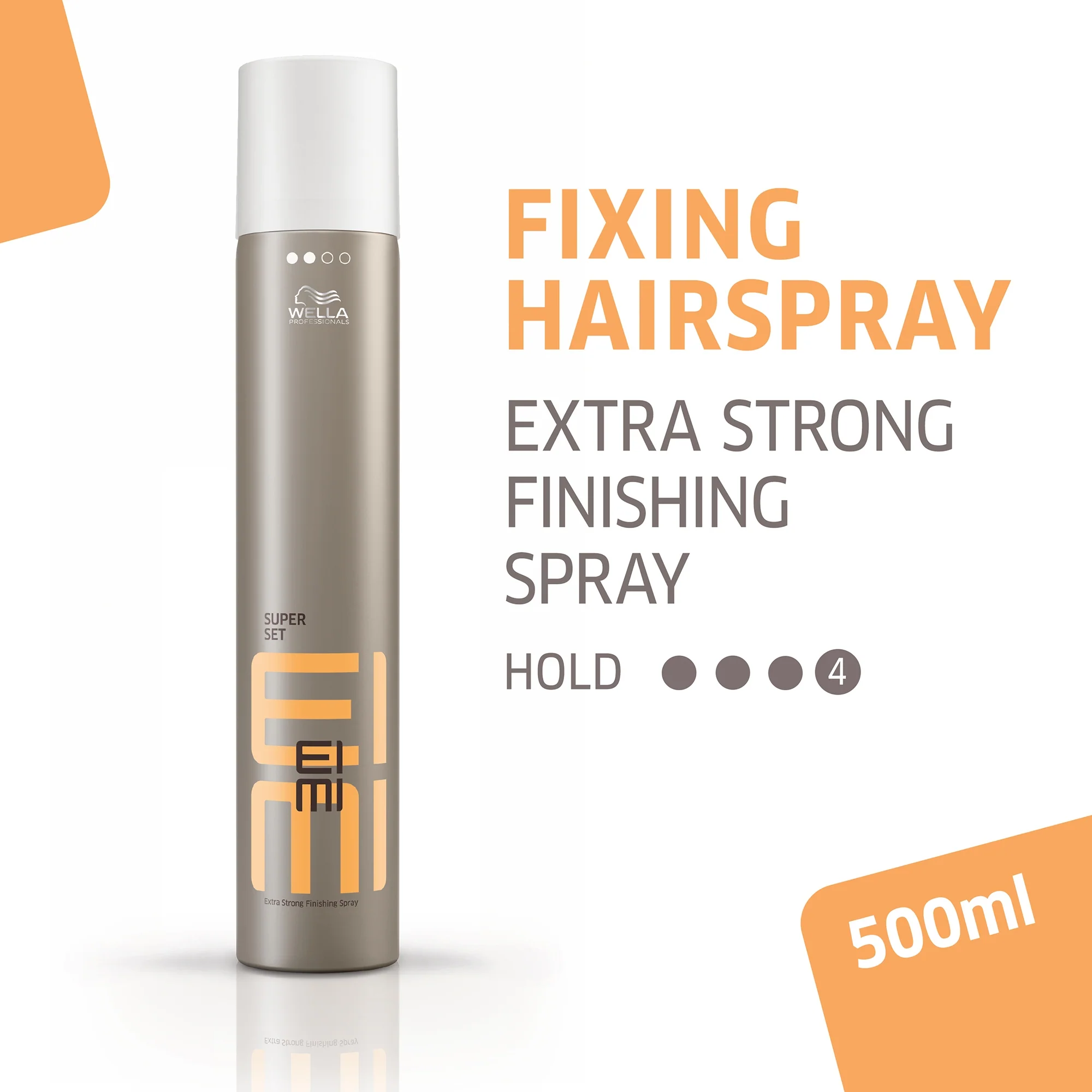Wella Professionals Care EIMI Super Set Extra Strong Finishing Spray 500ml - Image 2