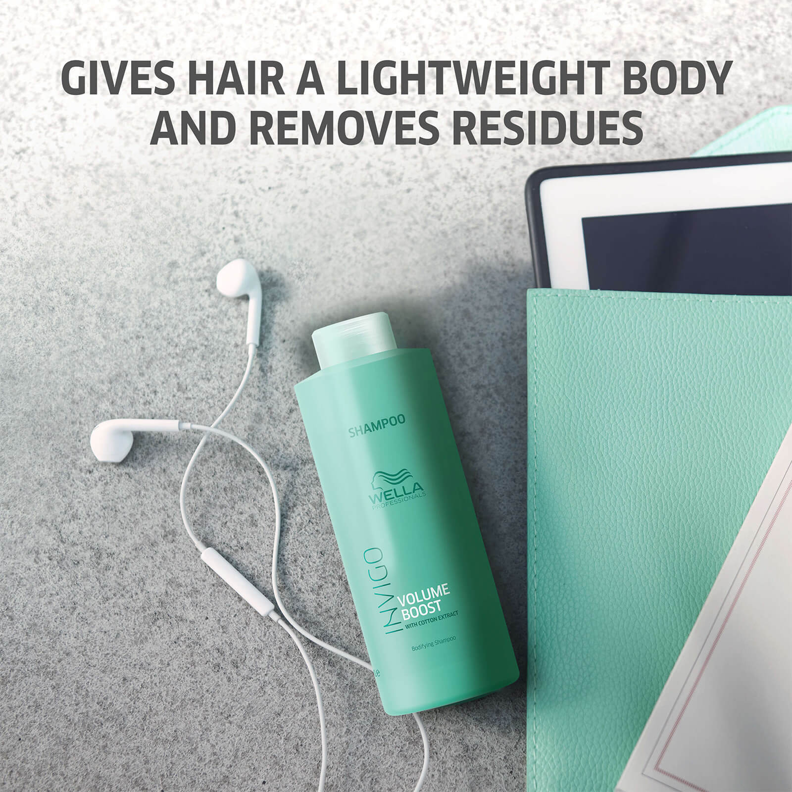 Wella Professionals Care INVIGO Volume Boost Bodifying Shampoo 1000ml - Image 3