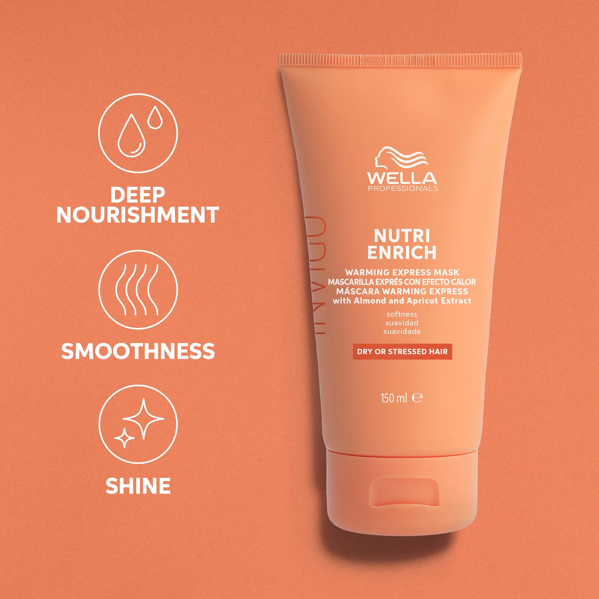 Wella Professionals Invigo Nutri-Enrich Warming Express Mask 150ml - Image 4