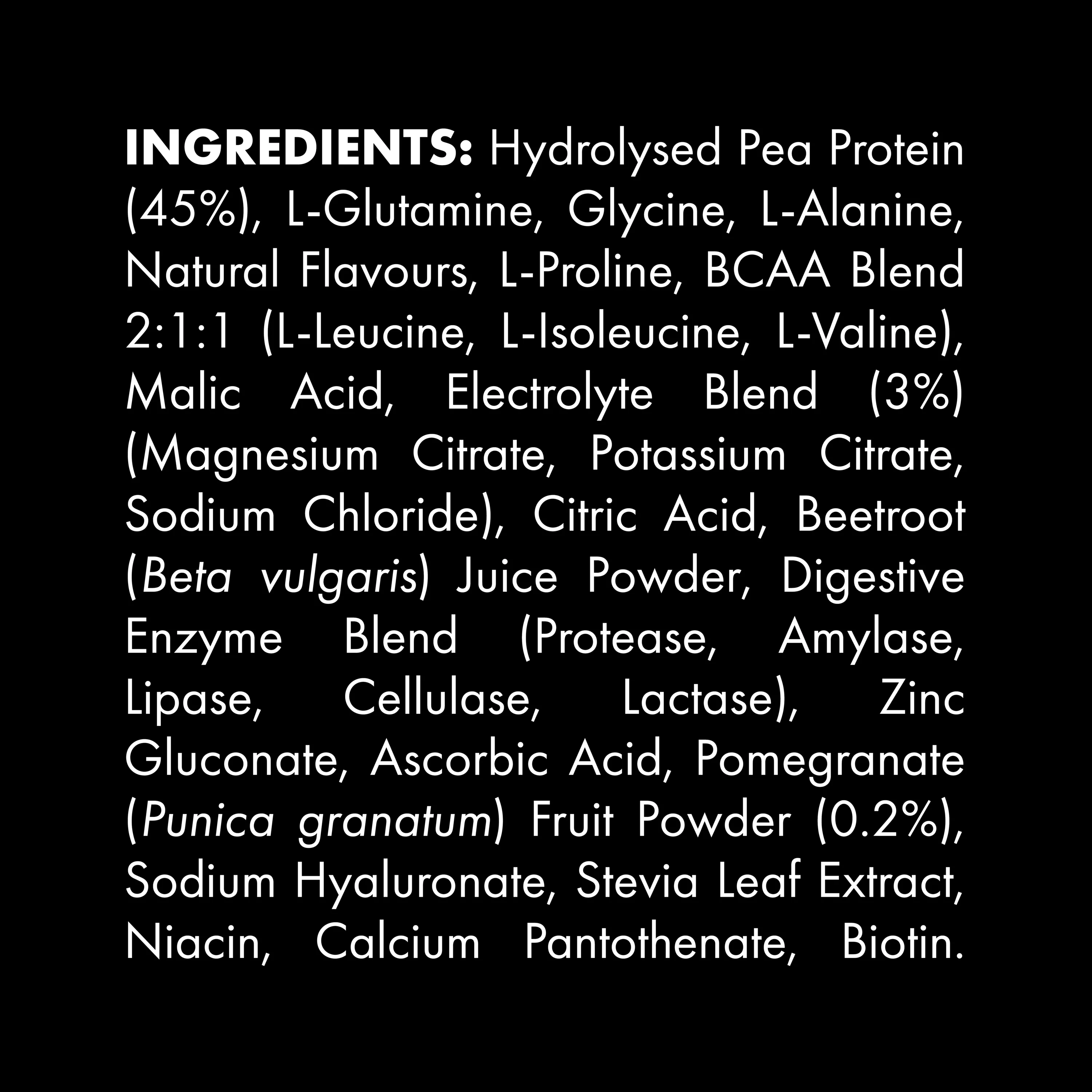 WelleCo The HydroProtein Elixir - Pomegranate & Blackcurrant 270g - Image 5