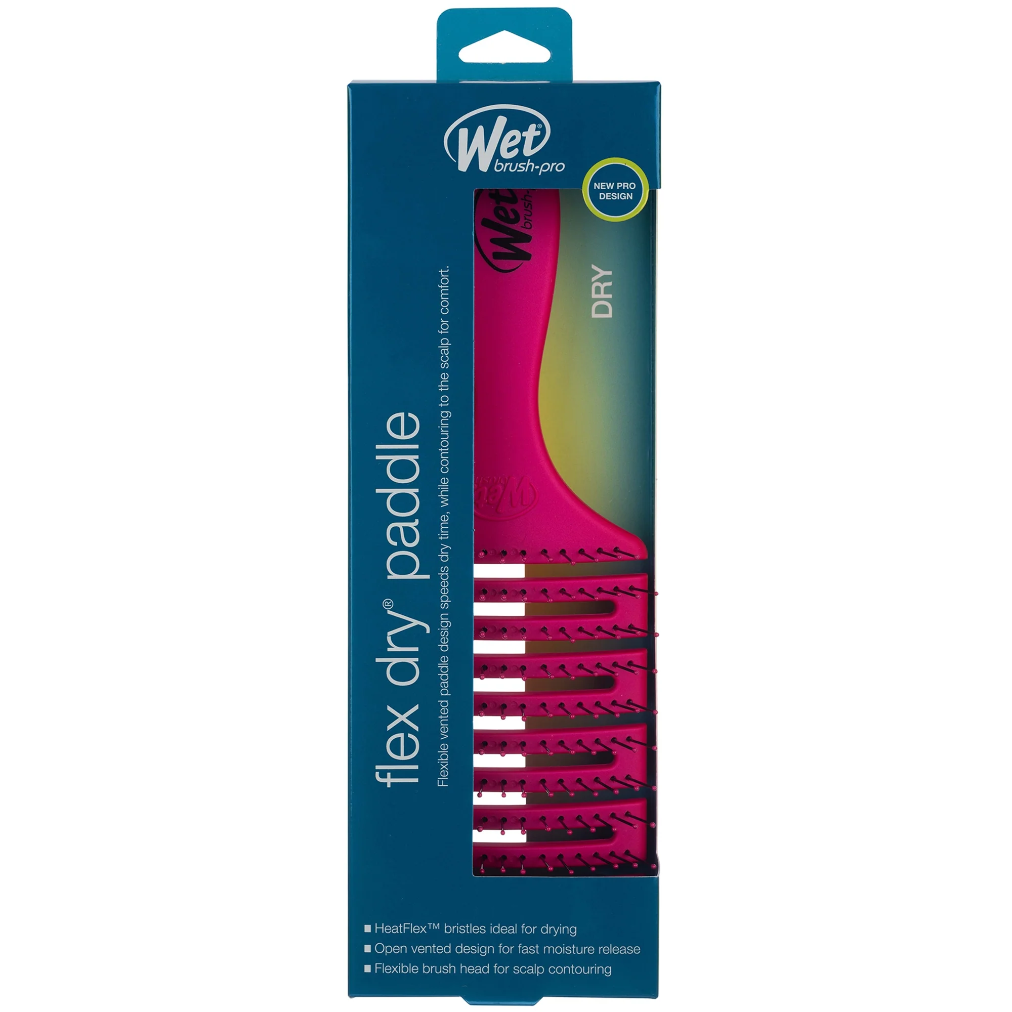 WetBrush Flex Dry Paddle - Pink - Image 4